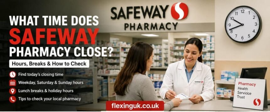 what time does safeway pharmacy close