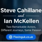 Steve Cahillane and Ian Mckellen