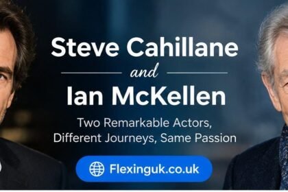 Steve Cahillane and Ian Mckellen