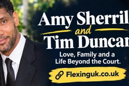 Amy Sherrill and Tim Duncan