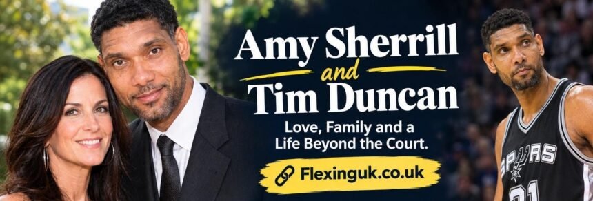 Amy Sherrill and Tim Duncan