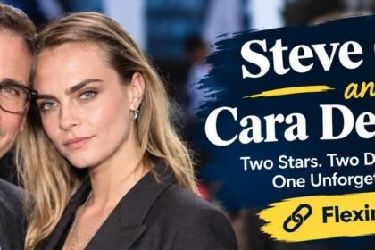 Steve Carell and Cara Delevingne