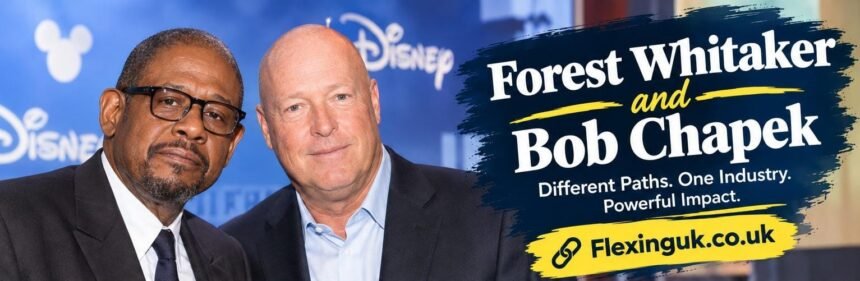 Forest Whitaker and Bob Chapek