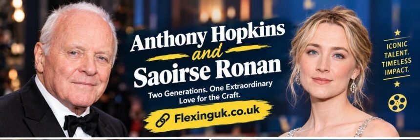 Anthony Hopkins and Saoirse Ronan