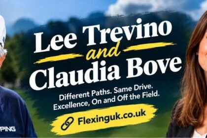 Lee Trevino and Claudia Bove