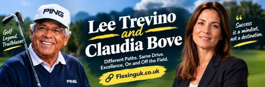 Lee Trevino and Claudia Bove