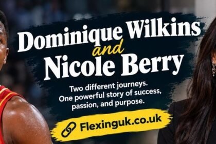 Dominique Wilkins and Nicole Berry