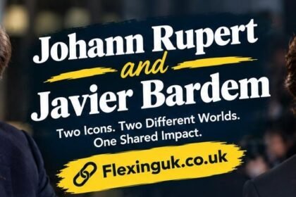 Johann Rupert and Javier Bardem
