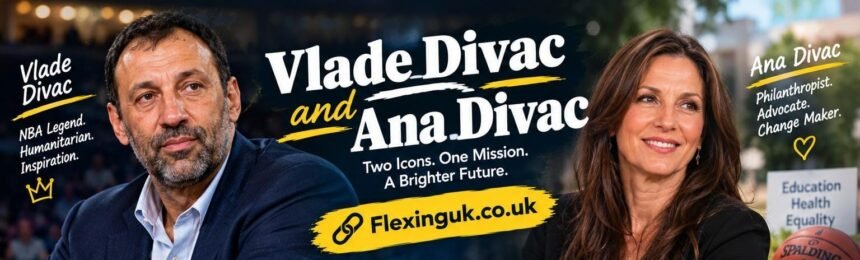 Vlade Divac and Ana Divac