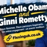 Michelle Obama and Ginni Rometty