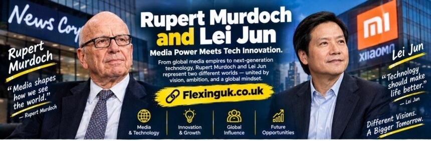 Rupert Murdoch and Lei Jun
